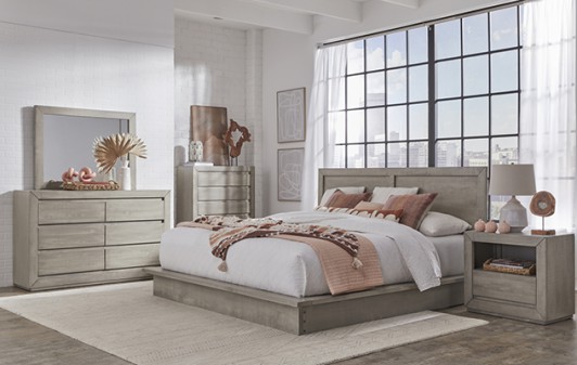 Palisades Qn 4-Piece Bedroom Set